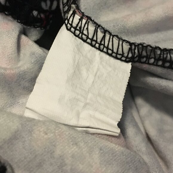 Black Pastel Floral Babydoll Tank Top - Picture 8 of 13